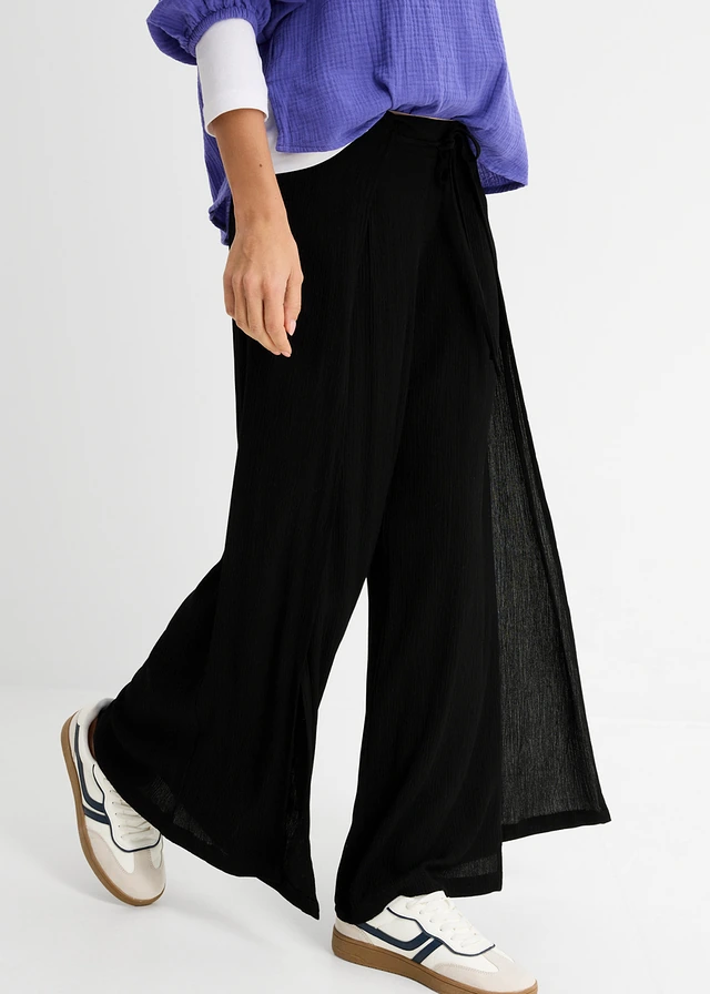 Broek van soepele viscose • zwart • product-page.page-title-suffix