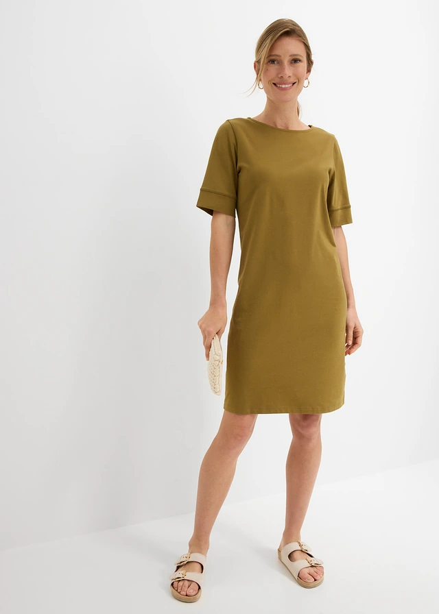 Shirtjurk van een elastische katoen-mix • natuurgroen • product-page.page-title-suffix