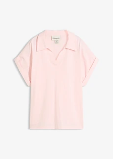 Polo large, Couleur: rose clair