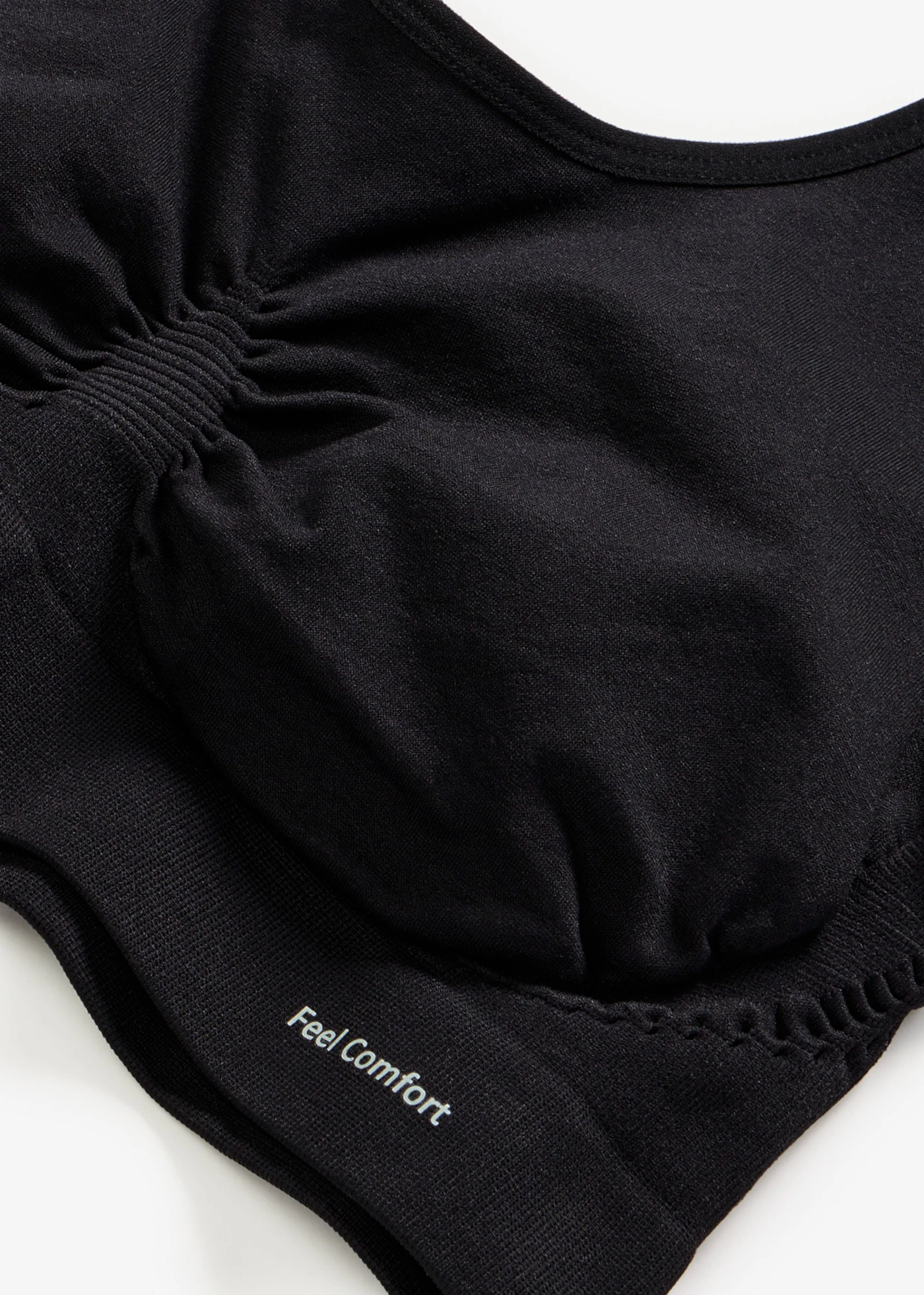 Feel Comfort Seamless Bustier melltartó (2 db-os csomag) • fekete • bonprix áruház