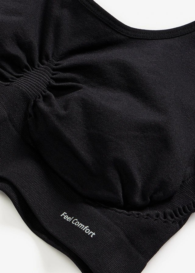 Lot de 2 brassières sans couture Feel Comfort • noir • product-page.page-title-suffix