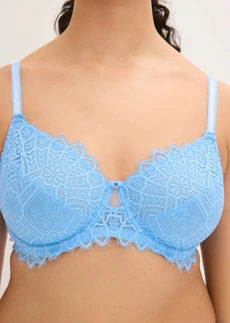 Minimizer bh met gouden details • babyblauw • bonprix online shop