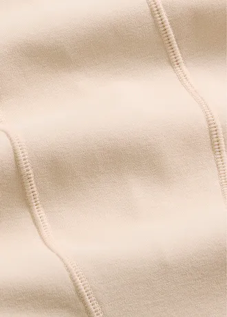 Spodnie capri lekko modelujące z bawełny • pudrowy • sklep bonprix