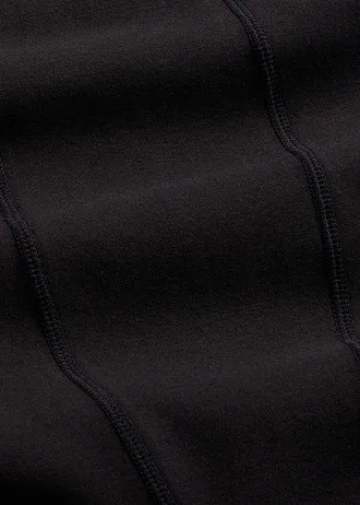 Spodnie capri lekko modelujące z bawełny • czarny • sklep bonprix