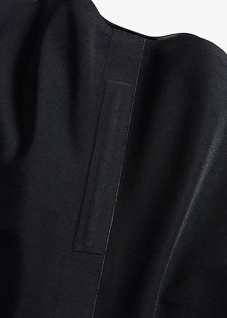 Colanți scurți cu efect modelator mediu, decupați adânc la spate • negru • magazin bonprix