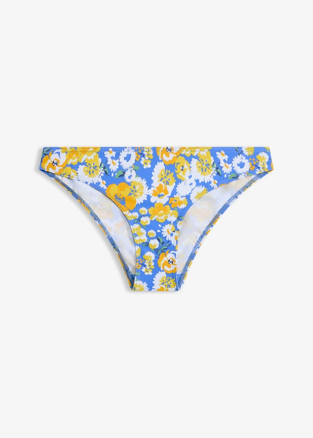 Bas de maillot, Couleur: bleu floral