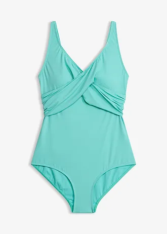 Maillot 1 pièce style croisé • turquoise clair • Boutique bonprix