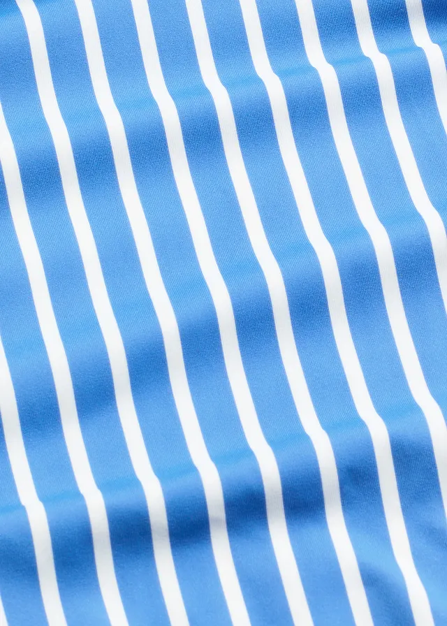 Maillot 1 pièce à fronces • bleu acier rayé • product-page.page-title-suffix