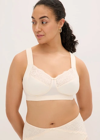Soutien-gorge grand maintien sans armatures, bretelles rembourrées • beige • Boutique bonprix