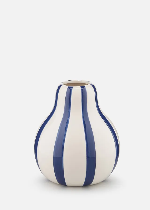 Vase à rayures