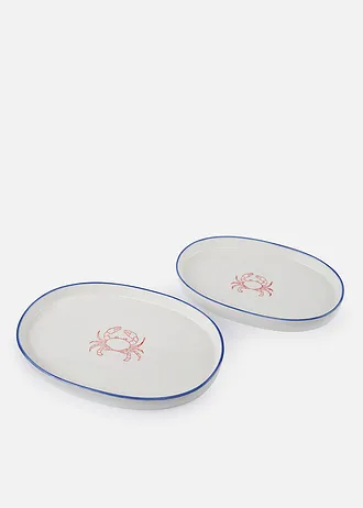 Tarte,- ovenschotels (set van 2) • wit • bonprix online shop