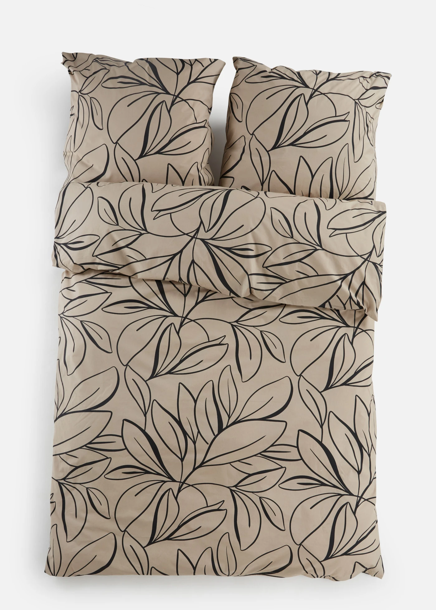 Pościel z perkalu • kremowy • sklep bonprix