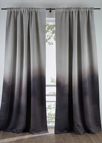 Rideau obscurcissant avec dégradé de couleurs (1 pce)
