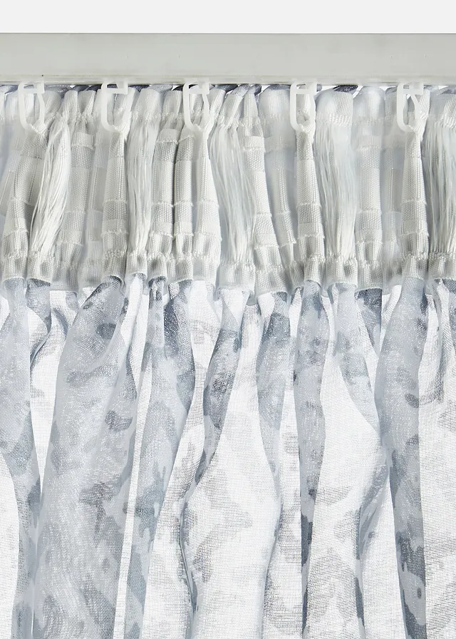 Voilage à imprimé (1 pce) • gris/blanc • product-page.page-title-suffix
