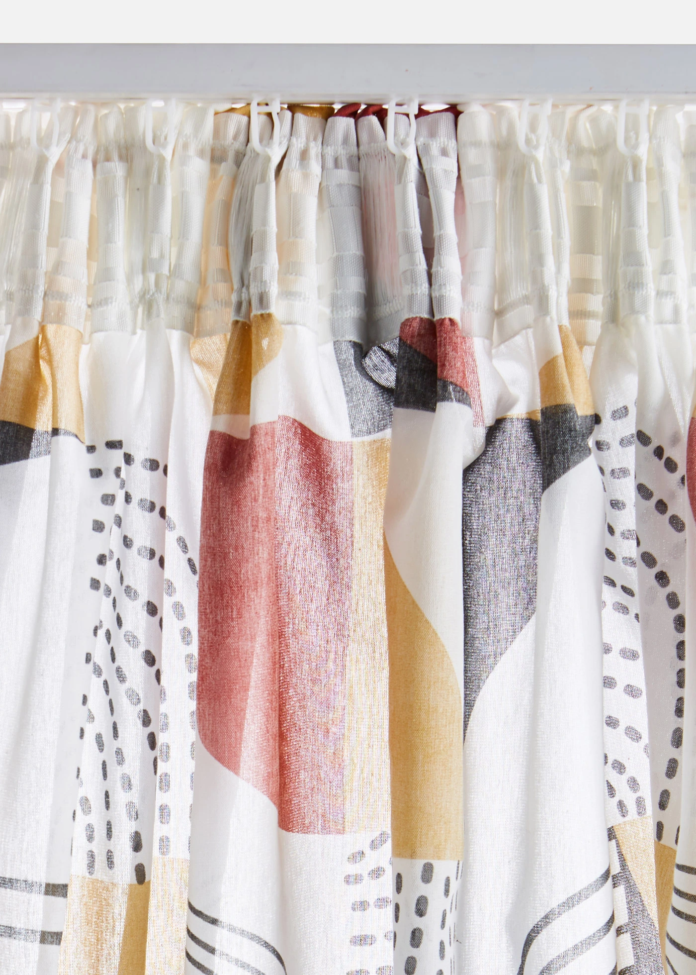 Gordijn van gerecycled polyester (1 stuk) • marsala-zandsteen-donkergrijs • bonprix online shop