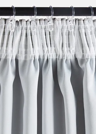 Rideau obscurcissant avec dégradé de couleurs (1 pce) • gris-anthracite • Boutique bonprix