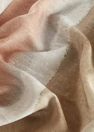 Gordijn met print (1 stuk) • crème-grijs • bonprix online shop