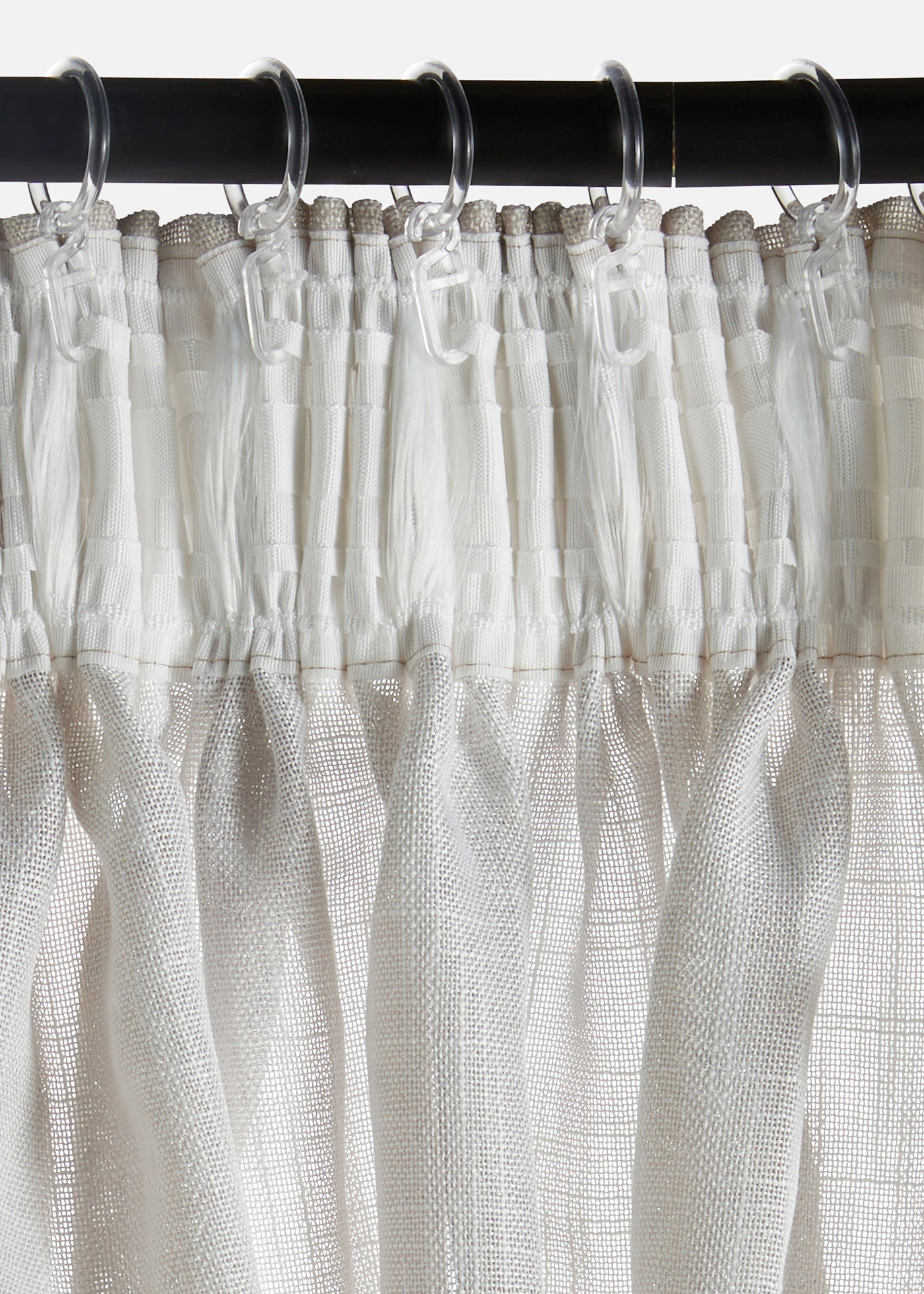 Draperie cu imprimeu (1 buc.) • crem-gri • magazin bonprix