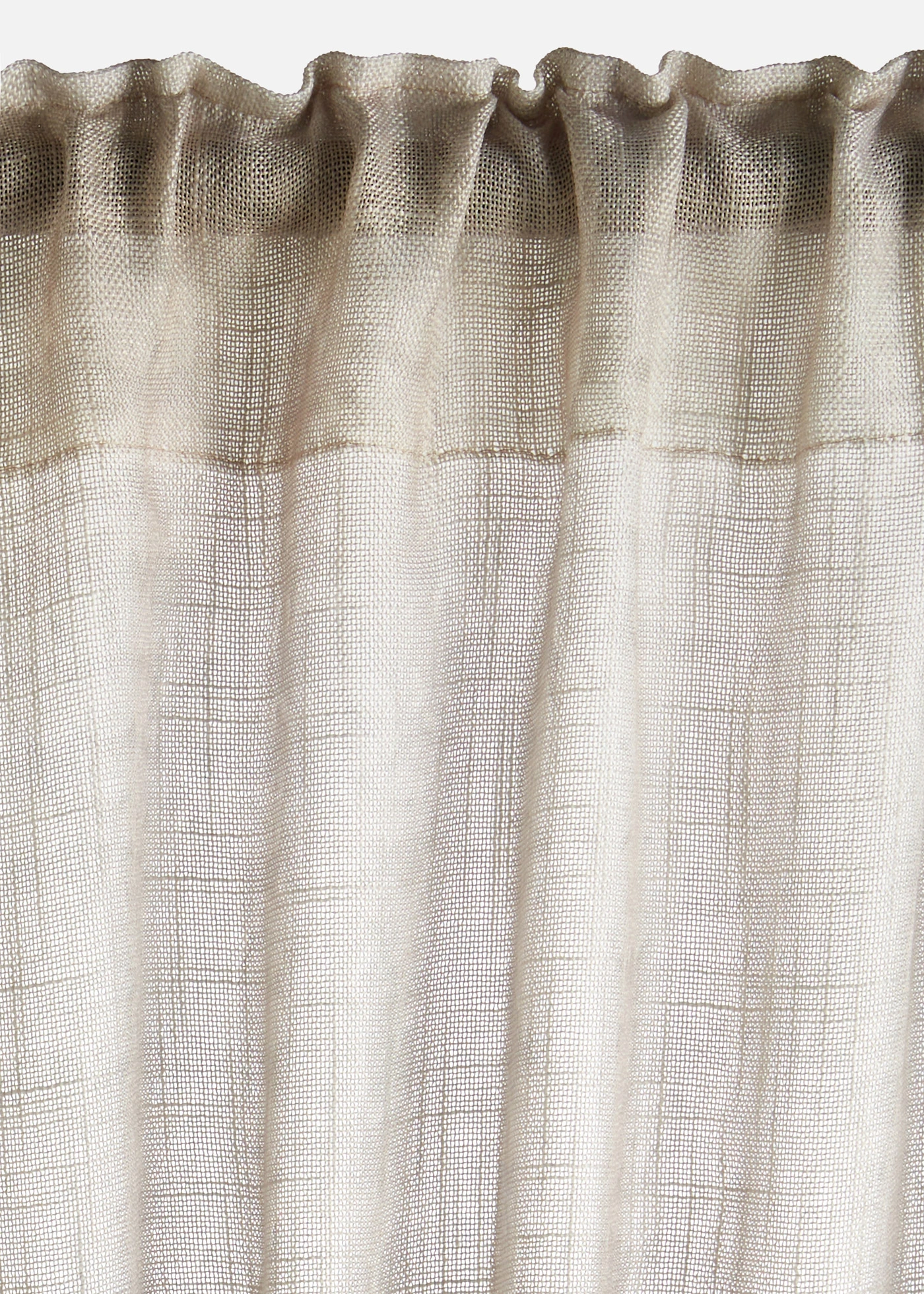 Draperie cu imprimeu (1 buc.) • crem-gri • magazin bonprix