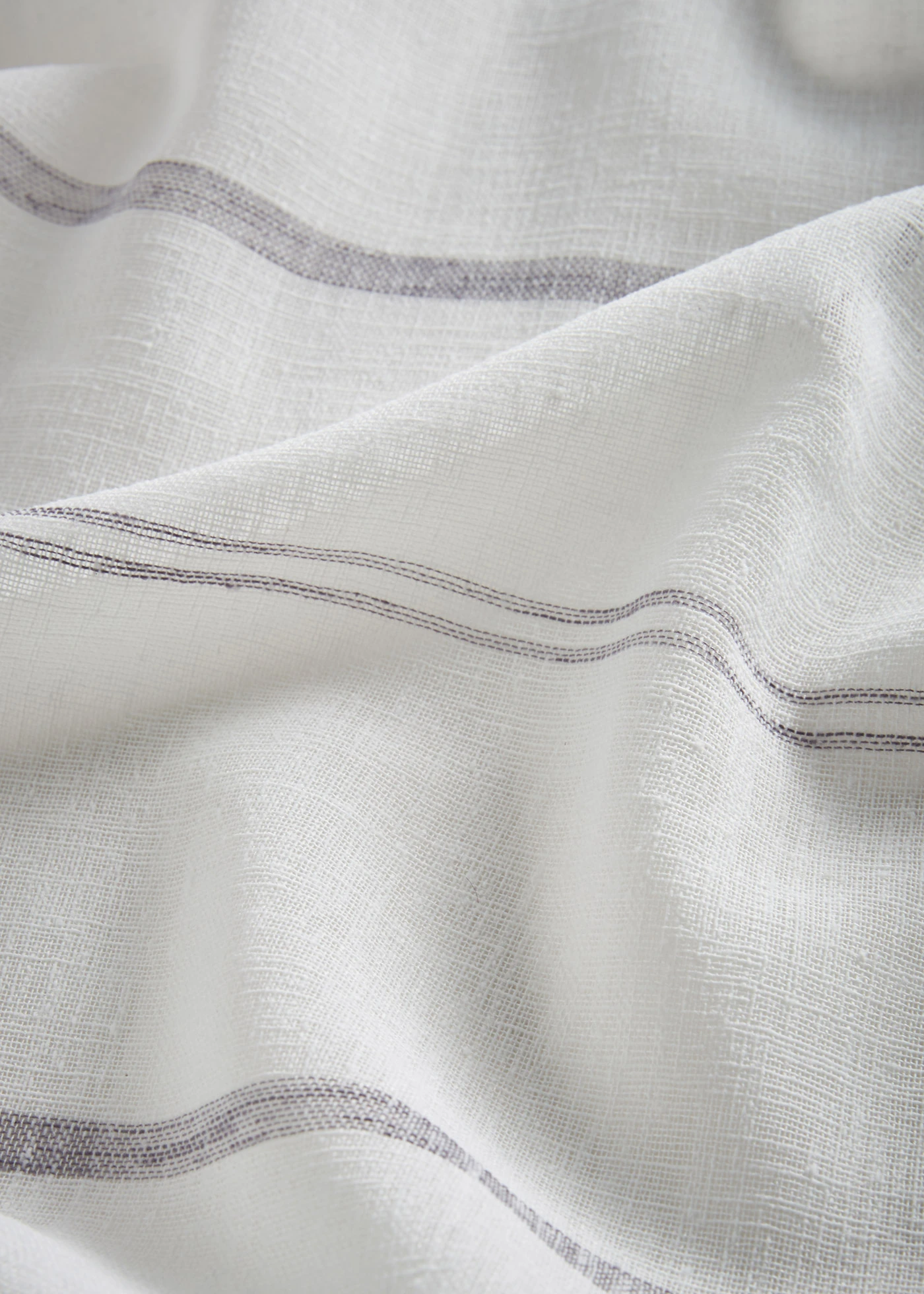 Voilage rayé (1 pce) • blanc-gris • Boutique bonprix