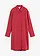 Chemisier long et doux, viscose majoritaire, Couleur: rouge cerise