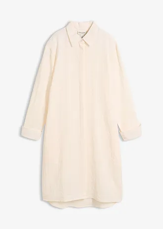 Lange blouse in een zachte viscosemix