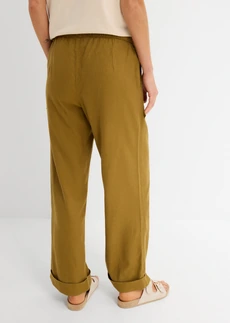 Cropped utility broek • natuurgroen • bonprix online shop