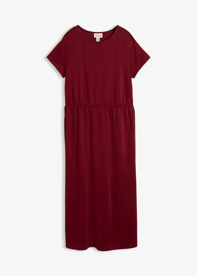 Robe douce en jersey piqué
