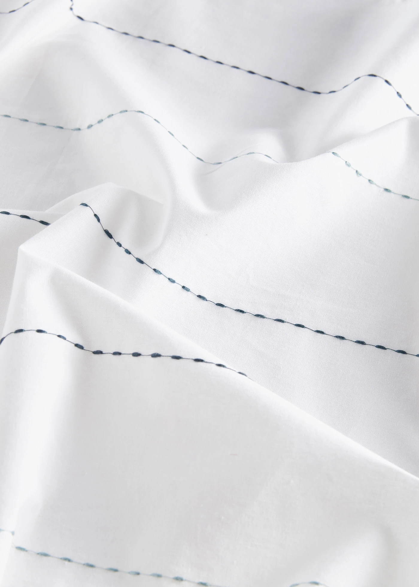 Záves s tkanými pásikmi (1 ks v balení) • krémová-modrá pozdĺž pásikovaná • obchod bonprix