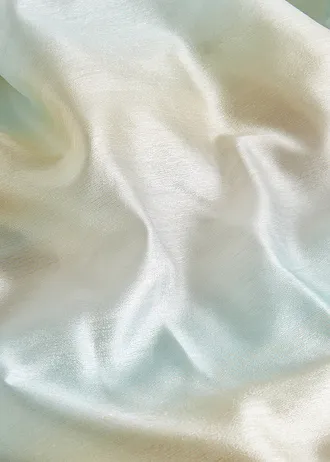 Gordijn met glanseffect (1 stuk), Kleur: lichtroze-lichtblauw