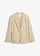 Blazer van puur linnen, Kleur: lichtsand