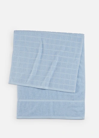 Handdoek van katoen • lichtblauw • bonprix online shop