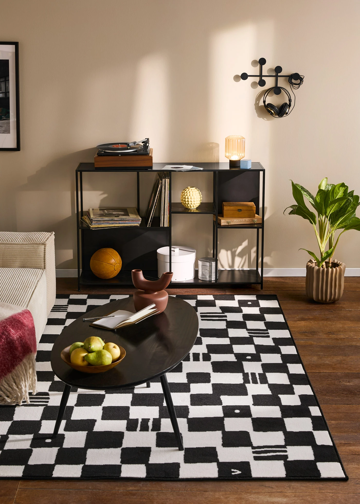 Wieszak listwa • czarny • sklep bonprix