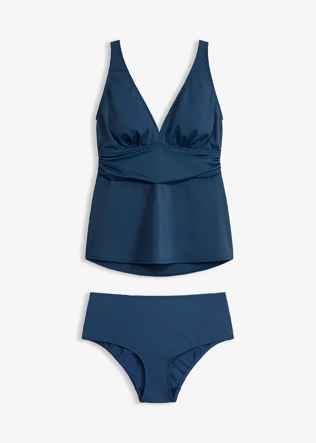 Tankini (ens. 2 pces), Couleur: bleu profond