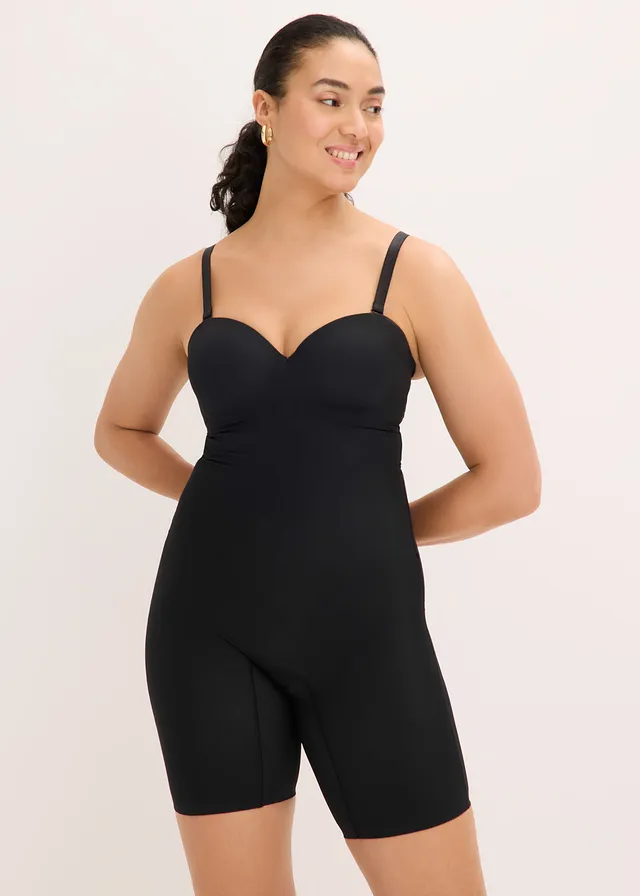 Body sculptant à bretelles amovibles, maintien léger