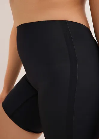 Medium corrigerende short met diep uitgesneden acahterkant • zwart • bonprix online shop
