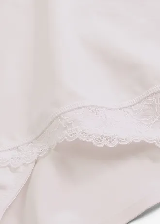 Alakformáló alsó díszítéssel, közepes formáló hatással, High Waist • fehér • bonprix áruház