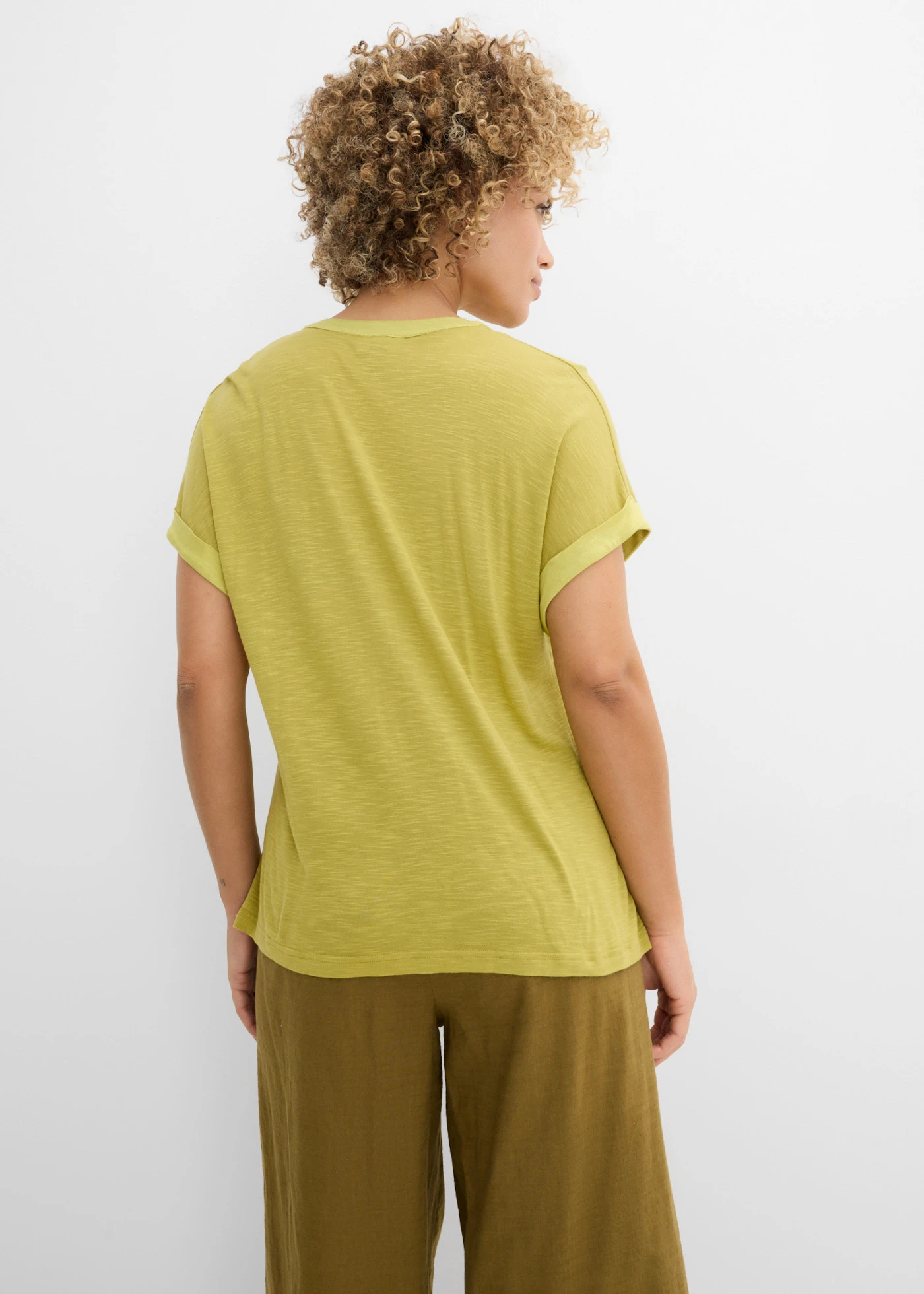 T-shirt 100% viscose • vert cactus • Boutique bonprix