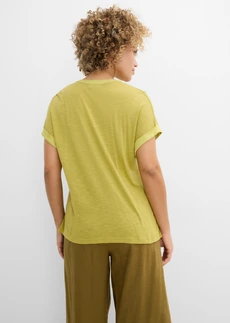 T-shirt van puur viscose • cactusgroen • bonprix online shop