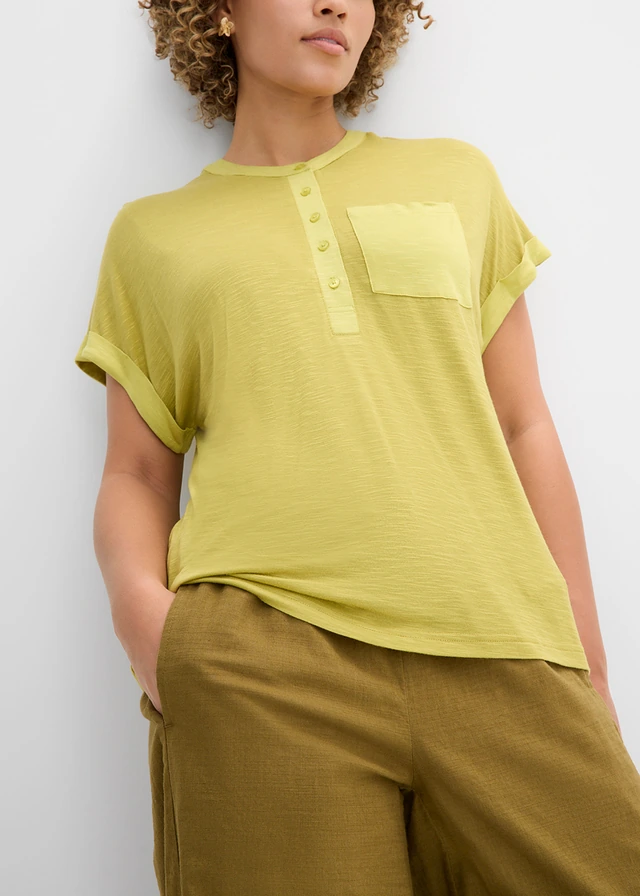 T-shirt van puur viscose • cactusgroen • product-page.page-title-suffix