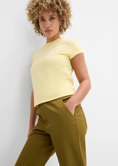 Pantalon ballon en twill • vert nature • Boutique bonprix