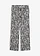 Instapbroek van soepele viscose, Kleur: zebraprint zwart-wit