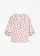 Oversized blouse van luchtige mousseline, Kleur: lichtroze paisley