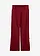 Pantalon large en lin, Couleur: rouge rubis