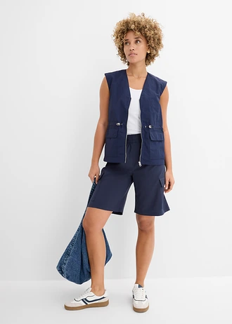 Gilet sans manches • bleu foncé • Boutique bonprix