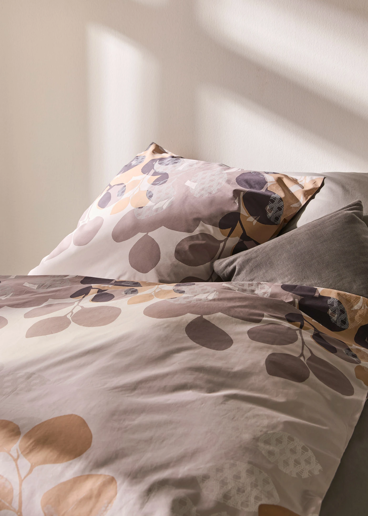 Lenjerie de pat din percal • crem • magazin bonprix