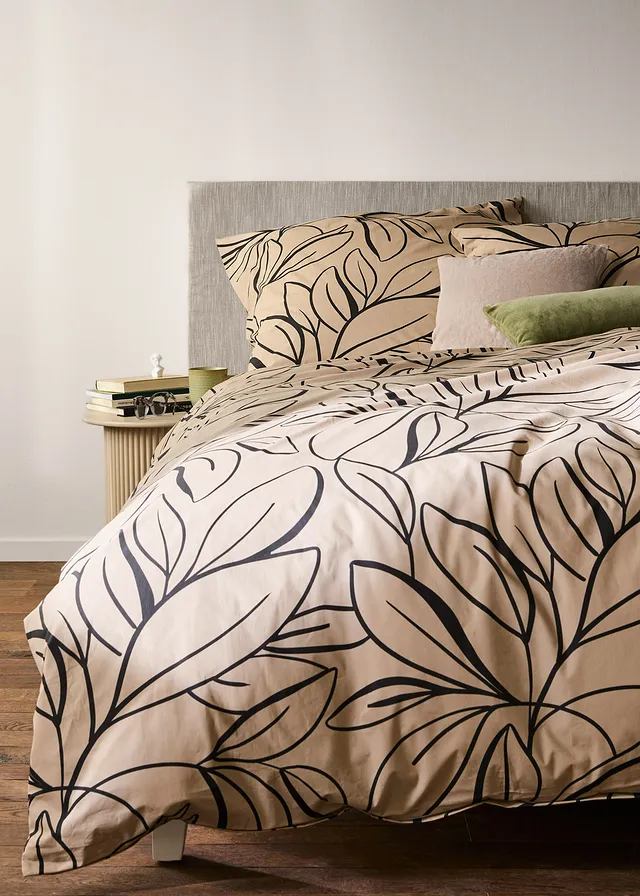 Parure de lit en percale • crème • product-page.page-title-suffix