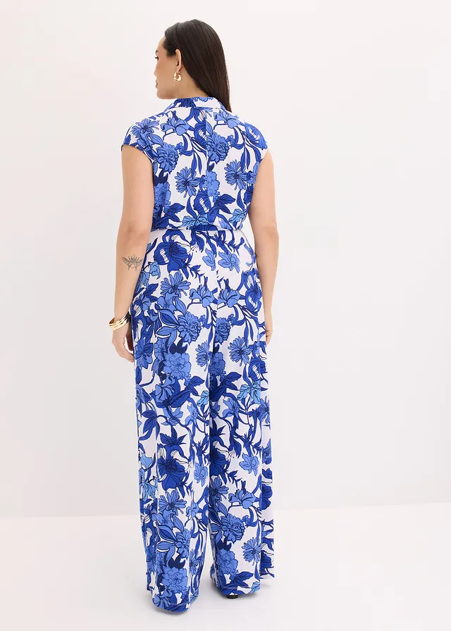Combinaison en jersey, Couleur: bleu