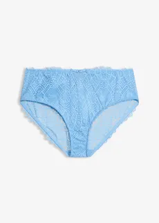 Maxislip van sierlijk kant • babyblauw • bonprix online shop