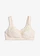 Steun bh zonder beugels met gewatteerde schouderbandjes, Kleur: beige